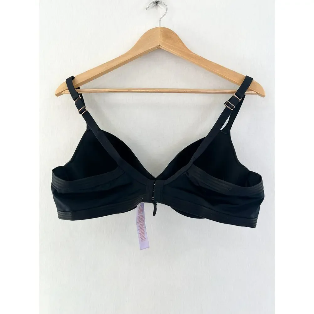Savage X Fenty Black Lightly Lined Underwire Bra 40C Casual Everyday Bra